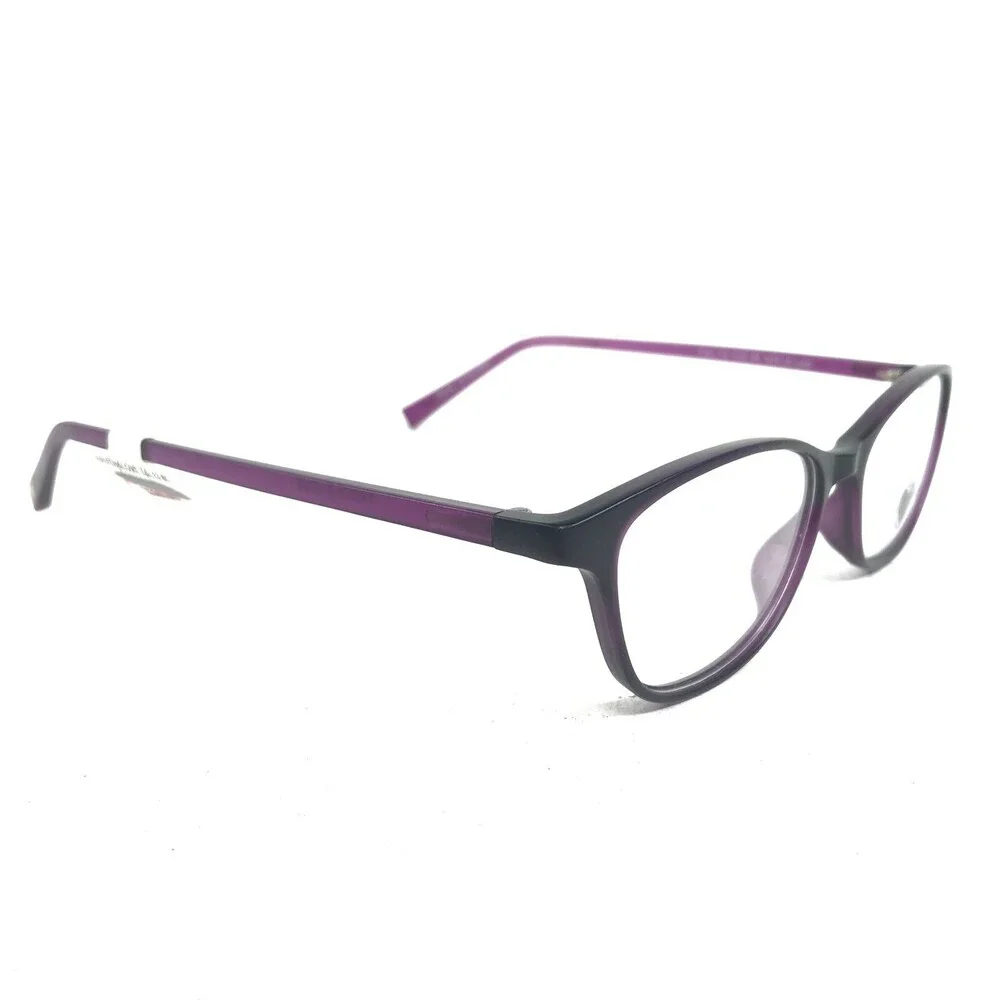 Truth & Love Eyeglasses Frames T & L 13 COL 80 Purple Cat Eye Full Rim 50-16-140
